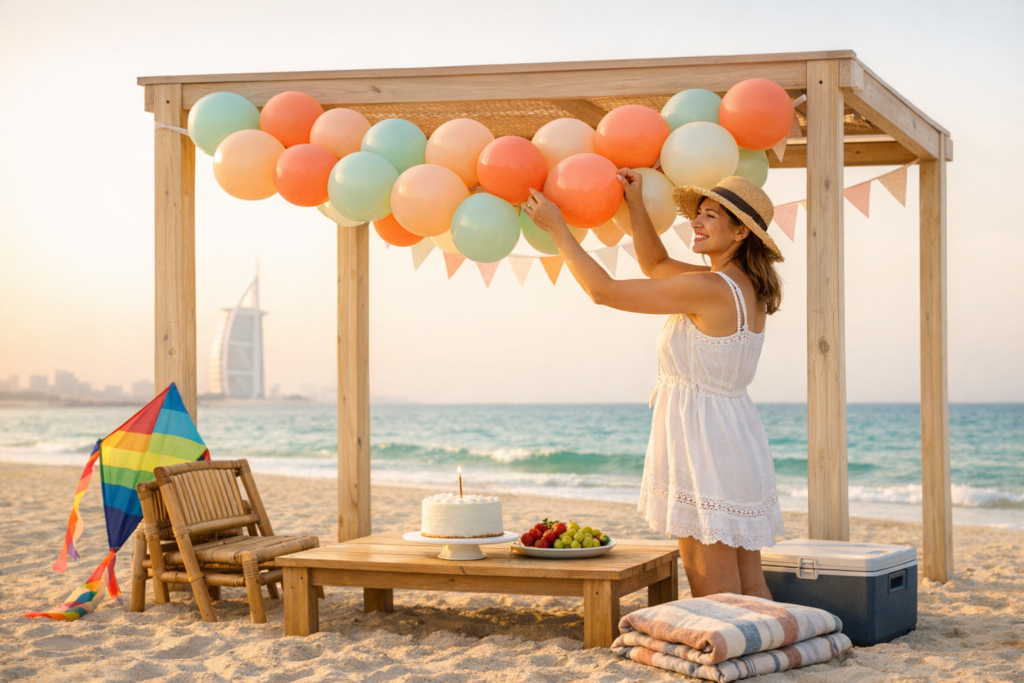 beach birthday party